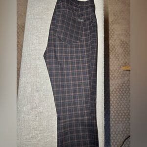 Anthropologie women’s plaid slacks